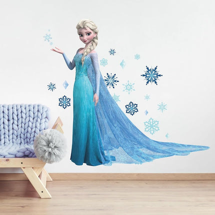 Joy Toy 23710 Disney Frozen Elsa Giant Wall Decal Sheet Sticker in Blister Pack