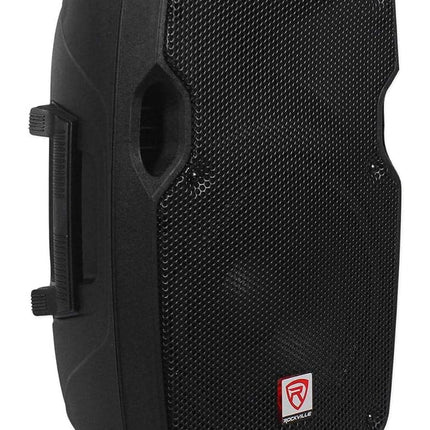 2) Rockville SPG88 8" Passive 800W DJ PA Speakers ABS Lightweight Cabinet 8 Ohm