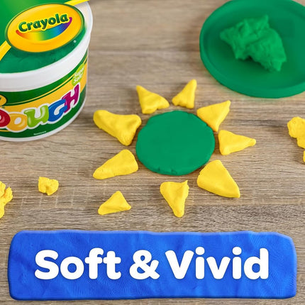 Crayola Modeling Dough, Green, Bulk Classroom & Art Supplies for Kids, 3lb, Resealable Bucket