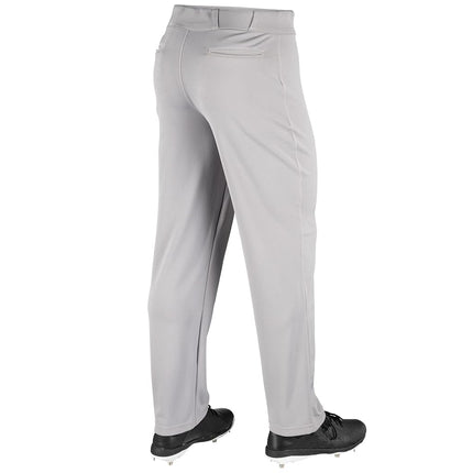 Champro Men's MVP Ob Open Bottom Loose-fit Baseball Pants Grey
