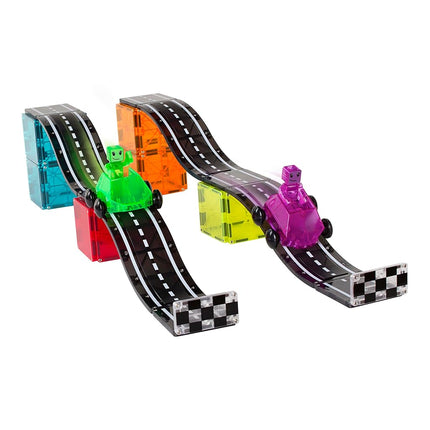 Magna-Tiles Downhill Duo 40-Piece Set, Black