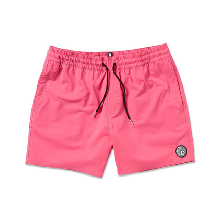 Volcom Men's Lido Solid 16" Swim Surf Trunk, Neon 
