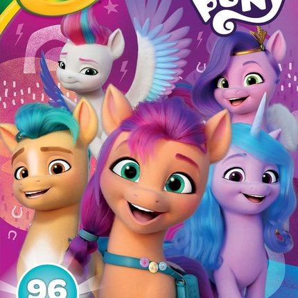 Crayola My Little Pony Coloring Book with Stickers