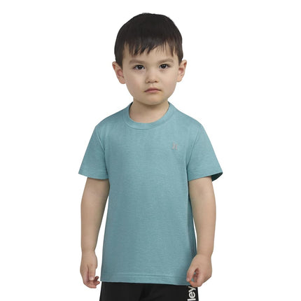 Hurley Boys' Soft Basic T-Shirt, Harbor Green Heather, M