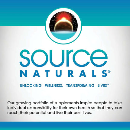 Source Naturals L-Tryptophan with Coenzyme B-6 500mg - 120 Tablets