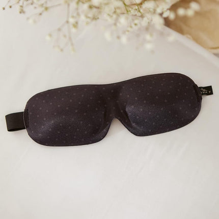 Bucky 40 Blinks No Pressure Beauty & Travel Eye Masks, Gray Dots