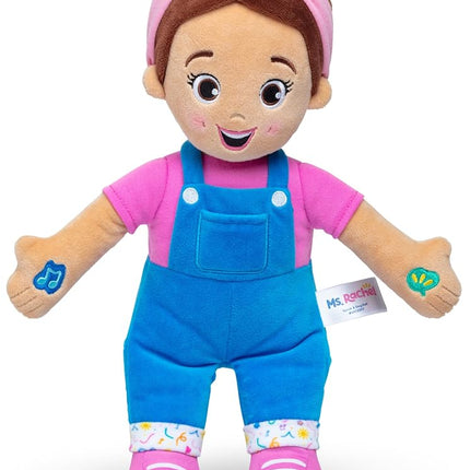 Ms. Rachel Official Speak & Sing Doll, 16” Tall Interactive Toy with 4 Songs & 16+ Phrases, Toddler Toys for Girls & Boys Ages 6 Months to 3+ Years, Pink