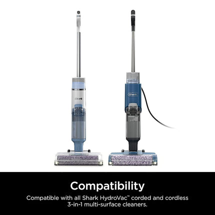 Concentré multi-surfaces Shark WDCM30 HydroVac de 975 ml avec technologie neutralisatrice d'odeurs, compatible avec les nettoyeurs 3-en-1 HydroVac, pour tous les sols durs scellés et tapis, parfum Spring Clean, violet