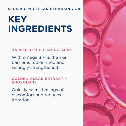 BIODERMA Sensibio Micellar Cleansing Oil Soothing Makeup Remover 300ml