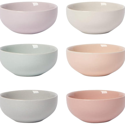 Now Designs Pastel Ceramic Pinch Bowl Set, Soy Sau