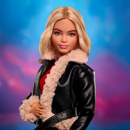 Barbie Ruby Sunday Doll, Dr. Who Collectible Inspired by the Series� 14th Season with Doll Stand & Certificate of Authenticity, HRM78