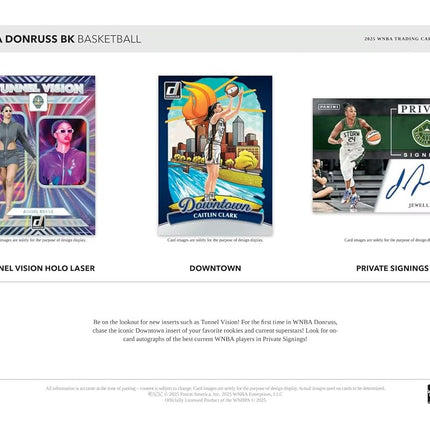 2025 Panini Donruss WNBA Basketball Mega Trading Card Box (1 Autographs or Memorabilia Cards Per Box)