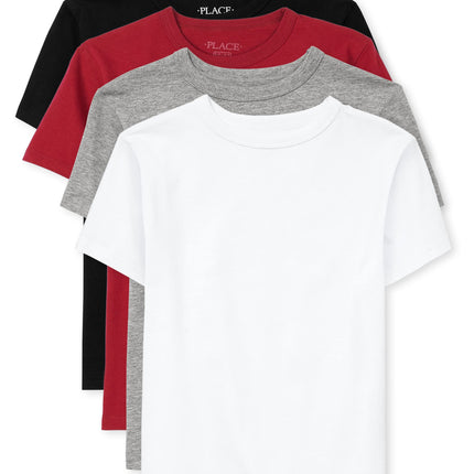 The Children's Place Boys' Short Sleeve Basic Laye