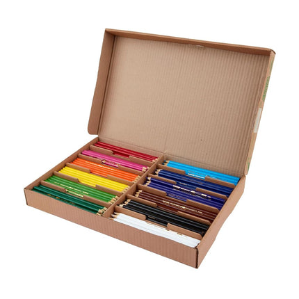 CRAYOLA Classpack Watercolor Pencils, 240ct, 20 each of 12 Colors, Great for Classroom, Educational, Art Tools