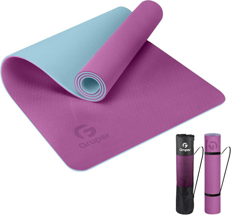 Yoga Mat Non Slip, Eco Friendly Fitness Exercise M