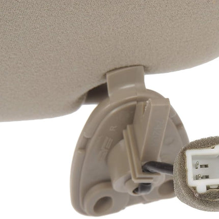 Dorman 74203 Passenger Side Sun Visor Compatible with Select Hyundai Models, Beige Length: 6.5 In, Thickness: 0.75 In