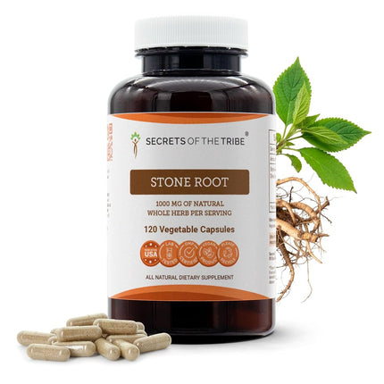 Stoneroot 120 Capsules, 500 mg, Wildcrafted Stoner