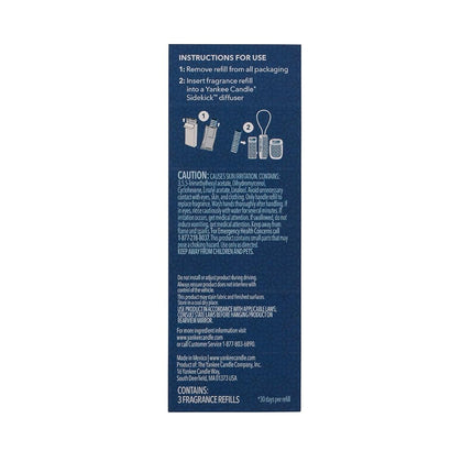 Yankee Candle MidSummer's Night® Sidekick® Recambio de fragancia (triple), 1.06 oz
