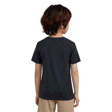 Hurley Boys' Soft Basic Cloud Slub T-Shirt, Carbon, 7