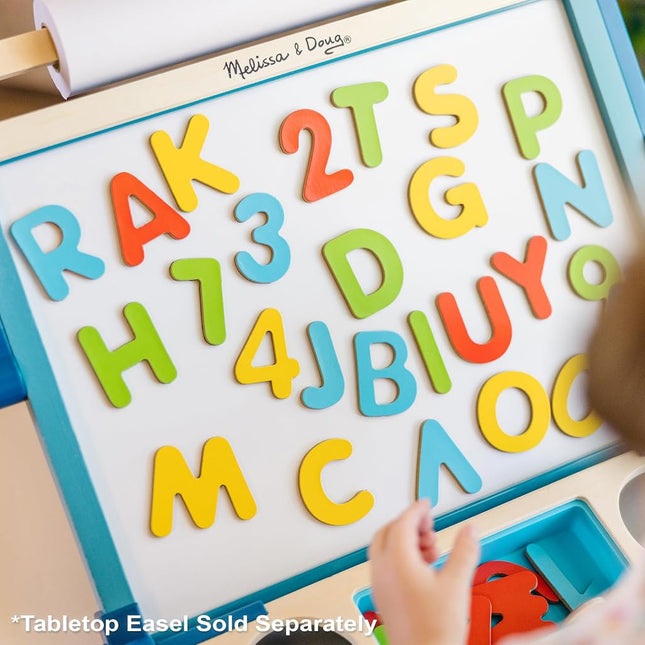 Melissa & Doug Deluxe Magnetic Letters and Numbers Set with 89 Wooden Magnets