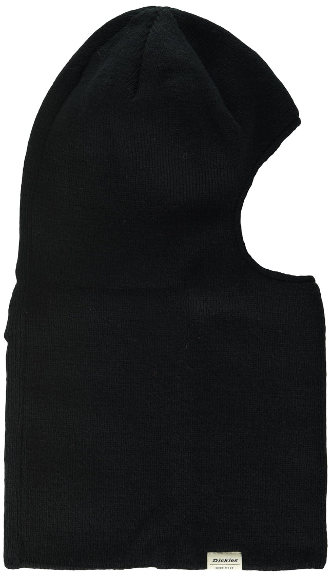 Dickies Mens Rib Knit Balaclava, Black, One Size