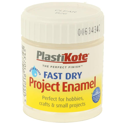 Plasti-Kote B26W 59 ml Enamel Paint Bottle - Clear