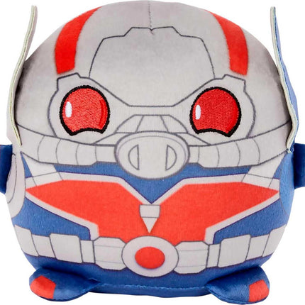 Mattel Marvel Cuutopia Set de 4 figuras de peluche, colección instantánea de juguetes de almohada suaves y redondeados de 5 pulgadas inspirados en los personajes favoritos de los fans