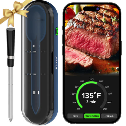 Meat Thermometer Digital Wireless - Remote Instant