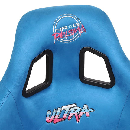 NRG Innovations NRG-FRP-302BL-ULTRA Universal Fixed Back Bucket Racing Seat for 6-Point Harnesses, Size L, Blue Seat Cover