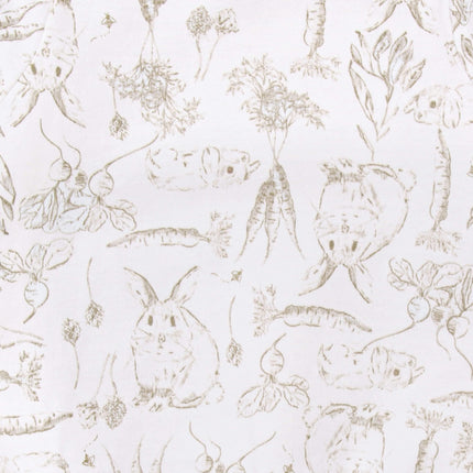 Burt's Bees Baby Ensemble chemise et pantalon, lot haut et bas, ensemble de paniers 100 % coton biologique pour bébés et tout-petants, pantalon sarouel Bunny Toile, Recién Nacido