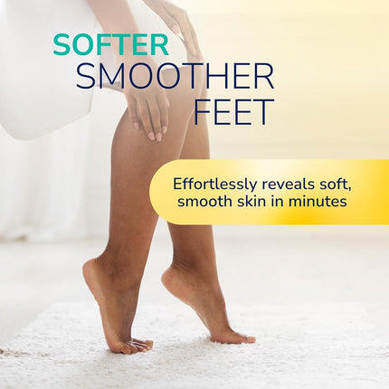 Dr. Scholl's Callus Remover Electronic Foot File, Electric Hard Skin Removal for Feet, Effortless Soft Smooth Skin in Minutes, Perfect for Travel, for Women & Men, AAA Batteries Included