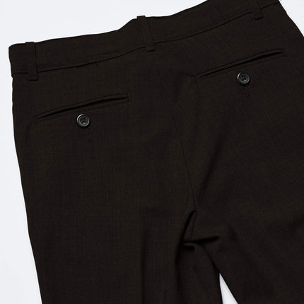 Van Heusen Boys' Flex Stretch Flat Front Dress Pants, Black, 10