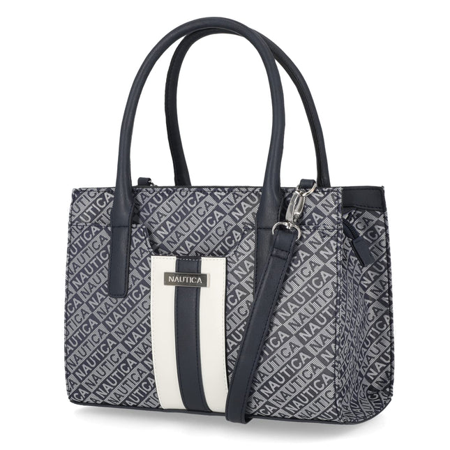 Nautica Women's Sandy Jr. Top Handel Satchel with 
