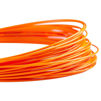 Cordaje de tenis Wilson Revolve, naranja, calibre 16