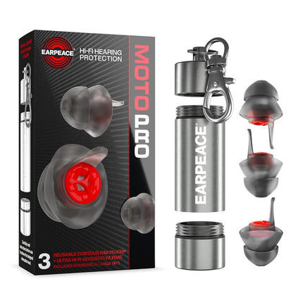 EarPeace PRO Ear Plugs - High Fidelity Earplugs fo