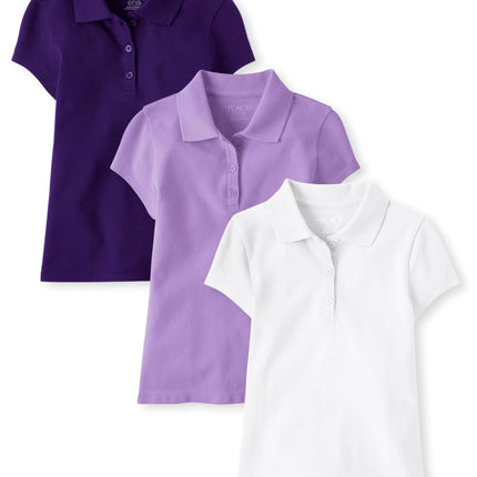 The Children's Place Girls' Multipack Short Sleeve