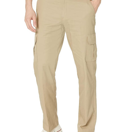 Dickies Men's Straight Cargo Pants, Desert Sand, Desert Sand, 36W x 32L