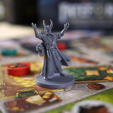 Mighty Boards: Fateforge Chronicles of Kaan: Boss Miniatures Set - 4 Unpainted Figures, Board Game Upgrade, Expansion Accessories, Co-Op Adventure (2-6 Players, Ages 12+)