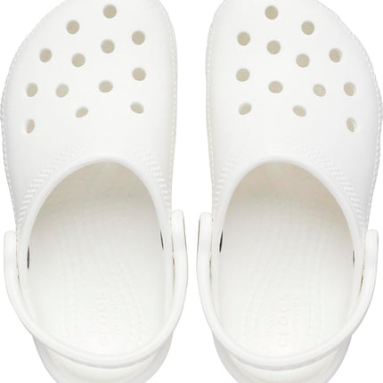 Crocs Unisex Kids Classic Clog T, White, 4 UK Child