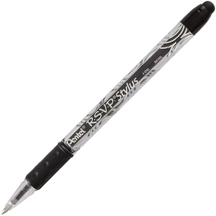 Pentel Stylus BC90L-A Ballpoint Pen Fine Line Blac