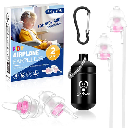Kids Ear Plugs (6+yrs) - Reusable Noise Relief Ear