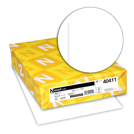 Neenah Paper Exact Index Card Stock, 94 Bright, 11