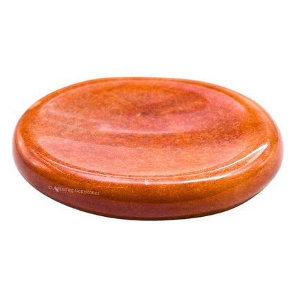 Chocolate Jasper Worry Stones for Stress Relief Crystals and Healing Stones - Piedra Crystal Fidget for Meditation, Relaxation - Unique Stocking Stuffers and Birthday Gifts for Women, Men
