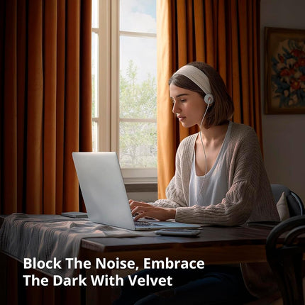 HPD Half Price Drapes Signature Velvet Thermal Blackout Curtains for Living Room 96 Inch Long (1 Panel) Rod Pocket Insulated Blackout Curtains for Bedroom Window Curtains, 50W x 96L, Burnt Pumpkin