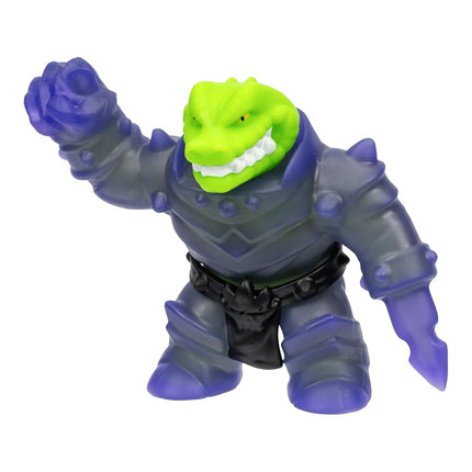Heroes of Goo Jit Zu Smash Strikers Versus Pack: Squishy Tyro vs. Stretchy Rock Jaw. Sensory-Filled Figures with Smashing fist Weapons. Stretch Them up to 3X Their Size. Collect Them All!