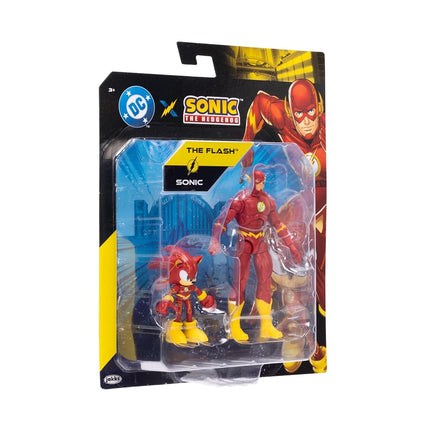 DC x Sonic the Hedgehog 2.5" & The Flash 5" Action Figure Multipack