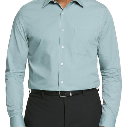 Van Heusen Men's Dress Shirt Regular Fit Poplin So