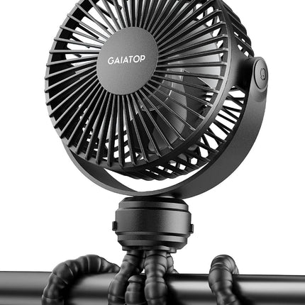 gaiatop Mini Portable Stroller Fan, Small Clip on 
