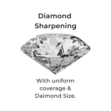 DMT D3E 3-Inch Dia-Sharp Credit Card Sized Extra-Fine Sharpener - Clear