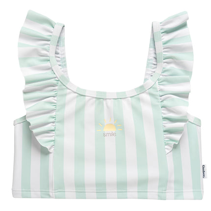 Traje de baño de dos piezas para niña Gerber, rayas, 5T